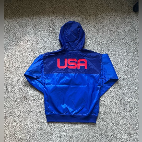Nike Team USA Olympic Windrunner Hooded Jacket Men’s Small Blue NWT - Picture 4 of 6